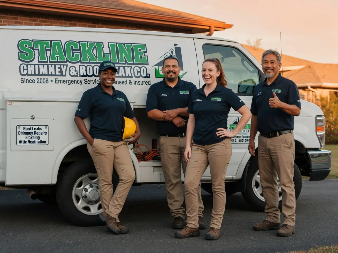 Chimney flashing repair company in Pendleton, NC